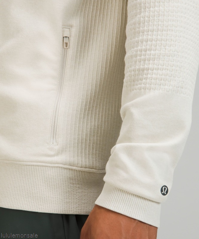 Lululemon Deutschland DELULU940 | Lululemon Deutschland Wärmejacke Aus Natürlichem Elfenbein